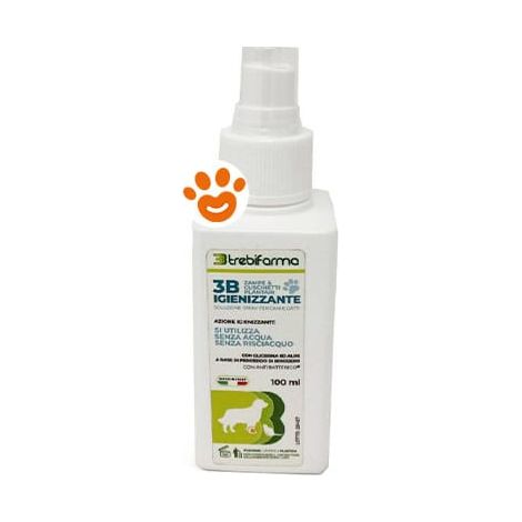 Trebifarma Dog & Cat Igienizzante 3B Zampe - Confezione 100 ml -