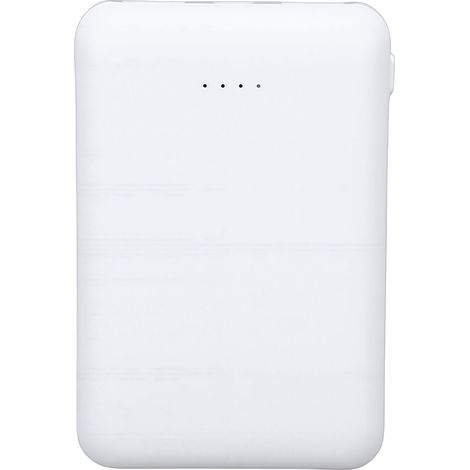 Batterie externe 10 000 mAh pour gilet chauffant, vêtements chauffants, batterie de rechange à charge rapide, sortie micro-USB et USB-C, portable, blanche (1/5)