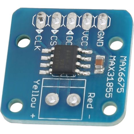 MAX6675 Temperatursensor Typ K Thermoelementmodul DIY-Sensormodul 3-5V DC -200°C+ 1350°C (1/5)