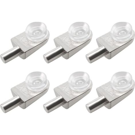 Ulisem 20pcs Taquets étagère mural support d'étagère en verre en alliage de zinc ven