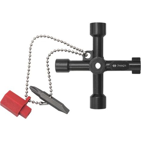 KING TONY - Clé universelle pour armoires de commande (1/5)