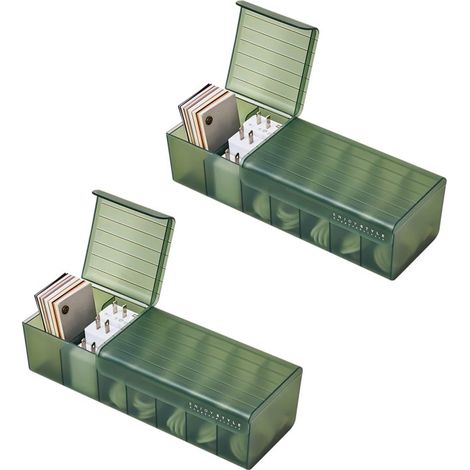 Irovami Organisateur câbles 7 compartiments – Anti-nœuds, rangement bureau – Idéal pour maison, bureau, électronique (1/5)