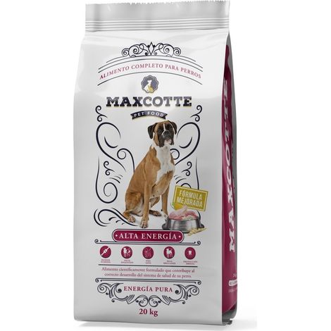 Crocchette Cane Alta Energia Maxcotte 20 Kg