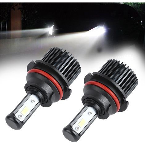 Phare avant LED étanche 120 W 6000 K, résistant à la poussière, 3000 lm, faisceau à 360°, référence 9004/HB1 (1/5)