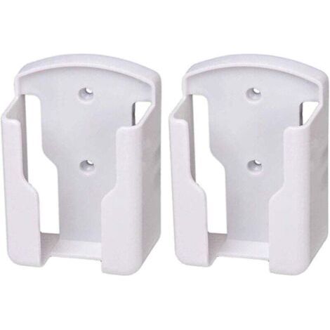 Support Telecommande Mural, Lot de 2 Porte Telecommande pour TV et Climatiseur Universelle Organisateur de Rangement, pour Fournitures Scolaires de Bureau à Domicile