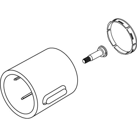 IS Mengenregelgriff, für Thermostat, Chrom
