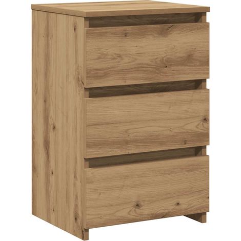 Maison Exclusive - Nachttisch Artisan-Eiche 40x35x62,5 cm Holzwer