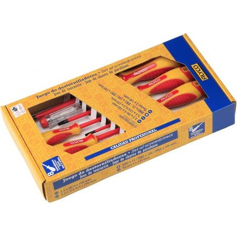 Destornilladoes Aislados ALYCO Juego 8 Pz (1/5)