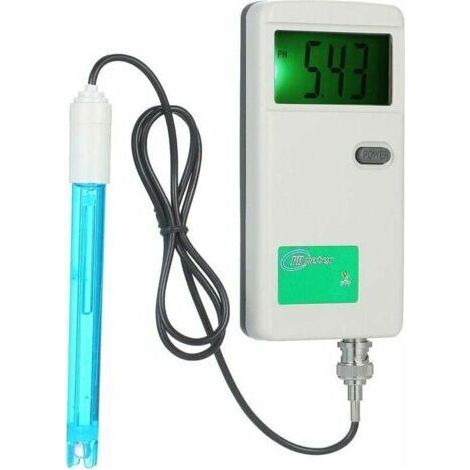 Testeur de pH num��rique haute pr��cision ��� Affichage r��tro��clair�� ��� Plage 0.00-14.00 pH ��� Pour eau potable, aquariums, piscines et hydroponie - Ph-3012B