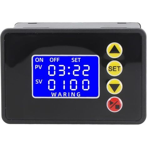 Relais temporisé avec écran LCD pour applications micro-ordinateurs et solutions de planification fiables (AC110-220V) (1/5)