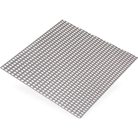 Lamiera d'acciaio perf quadrata 5,5 mm 500 x 500 mm