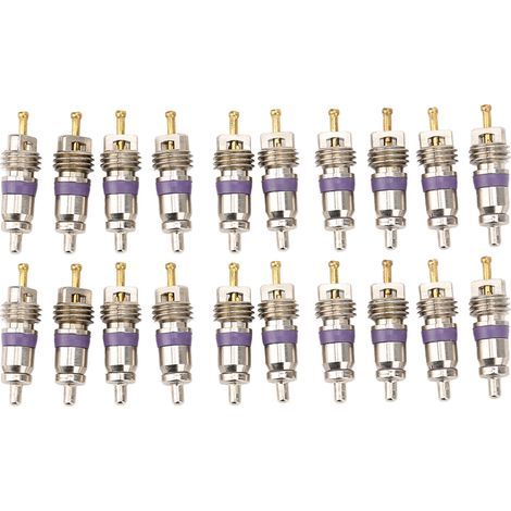20pcs Car Climating Valve Core Core Automobile Conditionneur de revitateur pour Benz