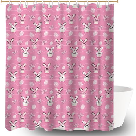 Rideau douche imperméable polyester 180x180 souple rideau imperméable pour dans une salle de bain design (1/5)
