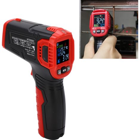 Industrielles Infrarot-Thermometer für Öl -50℃+800℃ (1/5)