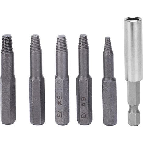 Kit 22 pièces extracteur de vis cassées, outil de retrait de boulons endommagés, tourne-à-gauche manuel pour dévissage (1/5)