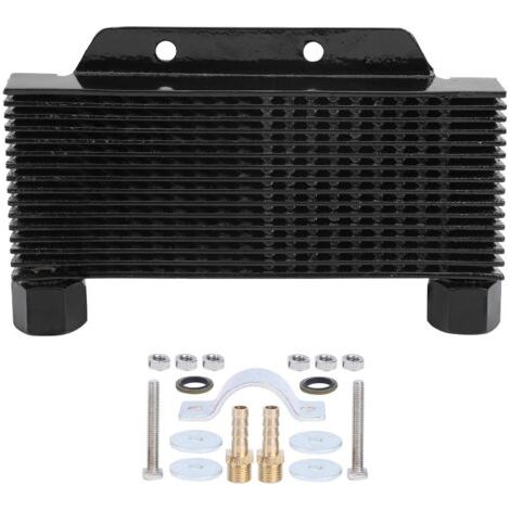 Accessoires universels de refroidissement de radiateur de moteur de refroidisseur d'huile de moto pour 125250CC ATV Dirt Bike. (1/5)