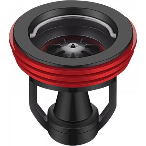 Bouchon de vidange anti-odeurs - Bouchon de vidange, filtre en cuivre anti-odeurs, clapet anti-retour  Système de drainage anti-odeurs (noir)