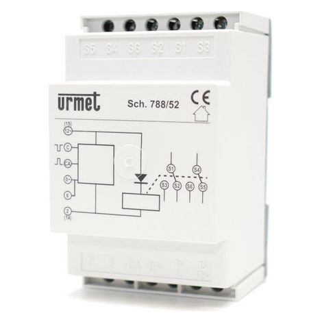 Relais repetiteur d'appel URMET 788/52 (1/2)