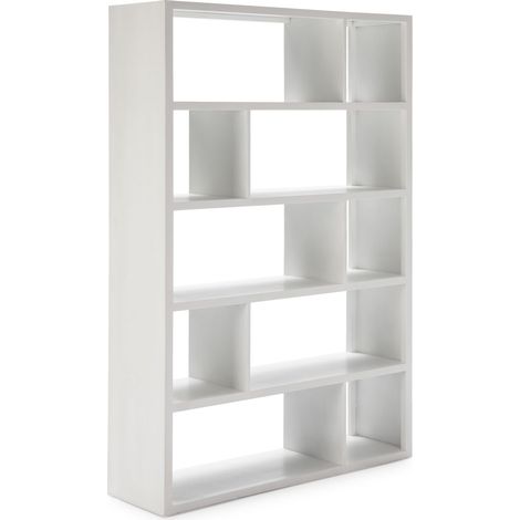 Estanteria 120X34X180 Madera Blanco (1/3)