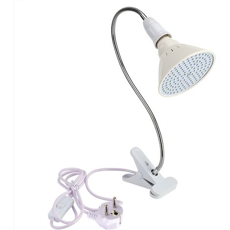 Lampe Led Pour Culture Intérieure - Bras Flexible 360° Avec Pince De Bureau - Prise UE - Pour Plantes D’intérieur Et Fleurs - 1 Pièce (1/5)