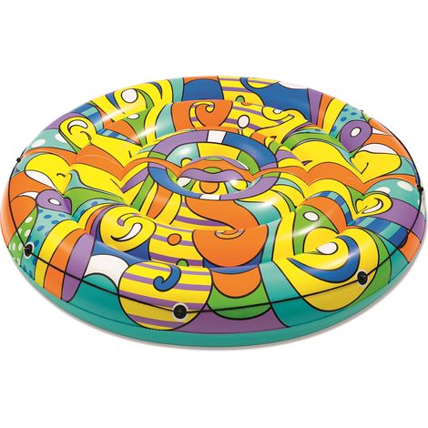 Isla Hinchable Bestway Pop Art Ø188 cm