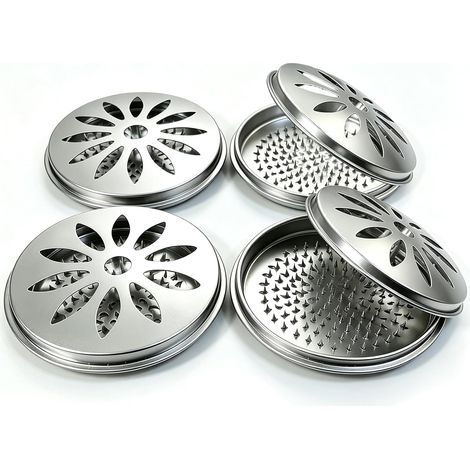 4 Pièces Support Spirale Anti Moustique avec Couvercle en Métal  Boîte Support Bobine Moustique,Porte Spirale,Porte-Encens,pour Camping Voyages Jardin,Intérieur et Extérieur (1/5)
