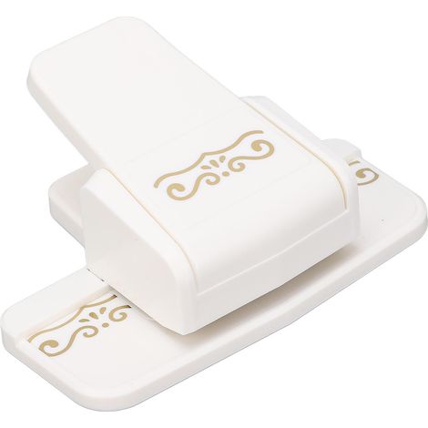 Perforatrice à loisirs créatifs - Outil de découpe multifonctionnel et portable en métal - Perforatrice à gaufrage dentelle pour scrapbooking décoratif, emballage cadeau et bricolage (1/5)