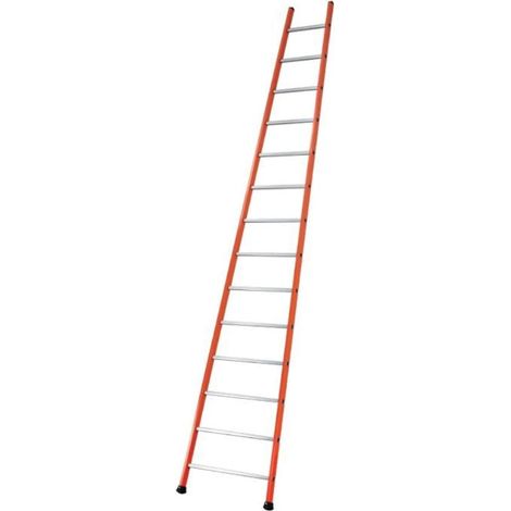 échelle Simple Mixtes 4m92 Stabilité évasée, Acier/alu - Générique (1/2)