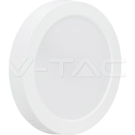 Lámpara de techo LED redonda V-TAC de 12 W con chip Samsung, color blanco natural (1/4)