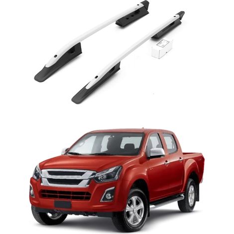 TURTLE kompatibel mit Isuzu D-Max (Rt85) 2016-2019 Dachreling Falcon Grau (1/2)