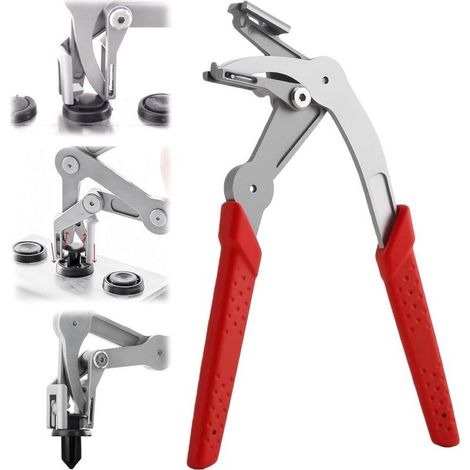 Outil de Retrait Clips Voiture – Pince Plastique Robuste avec Poignée Antidérapante, Idéale pour Démontage Intérieur, Attaches, Boucles et Rivets Automobile (1/5)