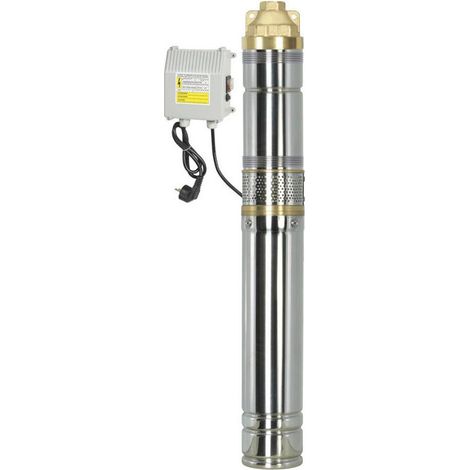 Ribimex PRPGP750/150 Pompa sommersa a Vite 750 W, Argento, 64x9x9 cm (1/2)