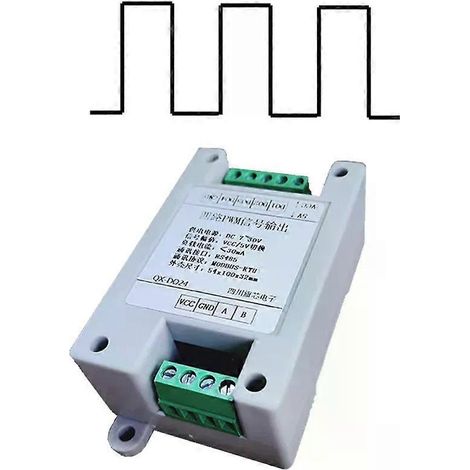 4-Kanal-RS485-zu-PWM-Signalausgangsmodul, Pulsfrequenz, Tastverhältnis einstellbar, Servo-Rechteckwelle, Modbus RTU (1/4)