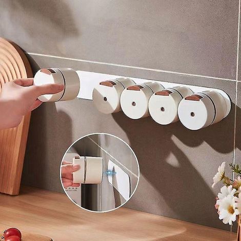 Lot de 6 pots à épices magnétiques avec support, pots en verre, boîte à épices magnétique murale, couvercle avec tamis et bec verseur, compatible avec le réfrigérateur (1/5)