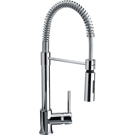 Miscelatore monocomando lavello con doccetta cromata - 100295 - franke (1/3)