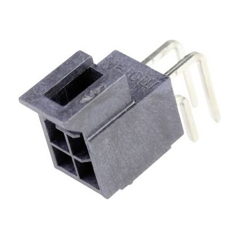 Molex Barrette femelle encastrable (standard) Nbr total de pôles 4 Pas: 2.5 mm 1053141104 1 pc(s) Tray W186632 (1/2)