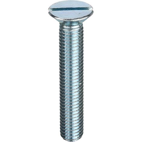 Unifix Machine Screws Slotted Csk Head Din 963 Bzp M5 x 30 250