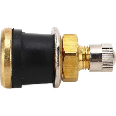 20 valves de pneu tubeless en cuivre de 1-1/8″ pour camions, performances stables pour fourgonnettes, remorques et camping-cars, 0,625″