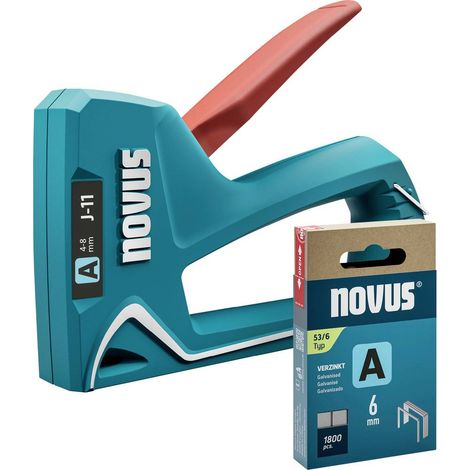 Novus Tools J-11 030-0455 Agrafeuse manuelle Longueur de l'agrafe 4 - 8 mm