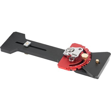 Carré de scie à angle réglable – Outils professionnels de précision pour le woking – Guide de scie à rail de coupe Pour amélioration de la maison, routeur, meuble, charpentier débutants (1/5)