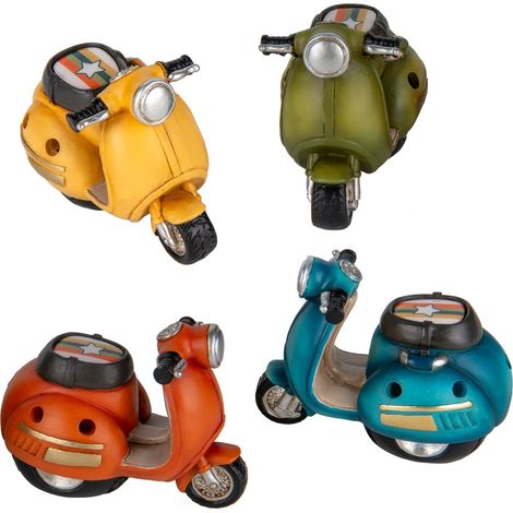 Etm Speed Scooter LED Resina Assortita H 11 cm 4 Varianti (1/2)