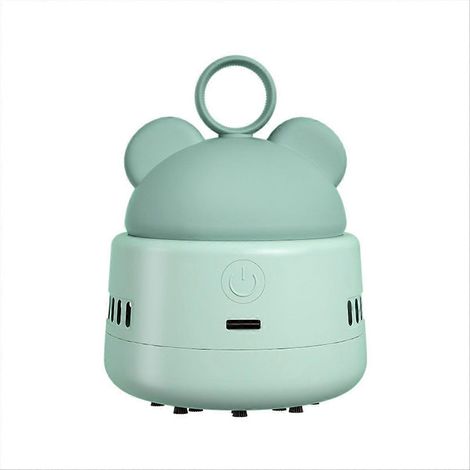 Mignon bureau aspirateur mini tête d'ours anneau aspirateur lac (1/5)