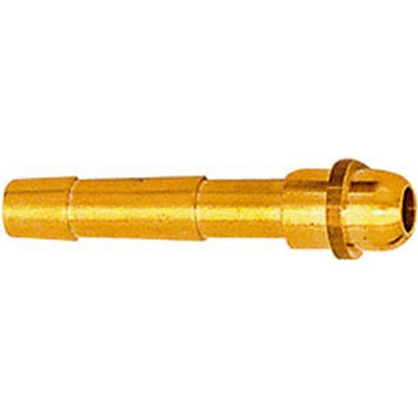 Ugello Tubo Con Raccordo Sferico, Tubo A: Lw 6 Mm, Speciale Dado G 3/8 Pollice Di Lunghezza. 48,5 Millimetri