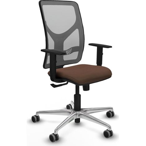 Silla de oficina piqueras y crespo Motilla negro 120 kg espuma (1/2)