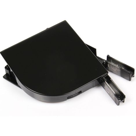 Paire de Joues de coffre pour Volet Quart de Rond 150mm - Noir