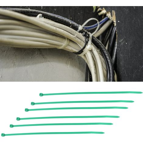 1000 Nylon-Kabelbinder (8 Zoll) zu verkaufen, 40 lb selbstsichernde Kabelbinder, geeignet für Elektronik-Organizer. (1/5)
