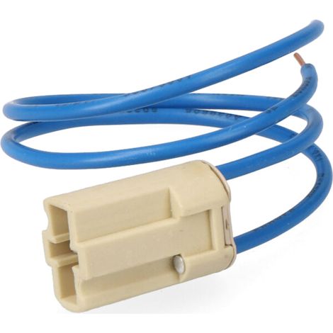 Portalámparas 250V Base G-9 10cm con Cable (1/3)