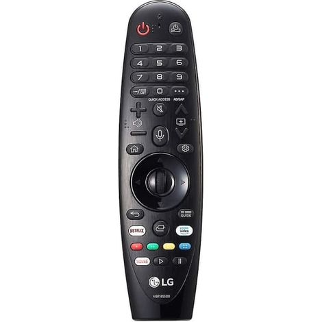 KLVGTIFS PU - Télécommande LG Magic Remote compatible avec de nombreux modèles LG, touches d'accès rapide Netflix et Prime Video : aucune