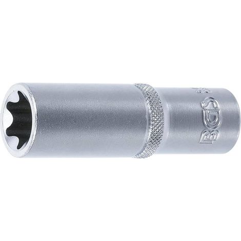 Douille pour Clé Profil E Longue 12,5 mm (1/2) E20 Précision et Durabilité, Acier, Zones Difficiles - D-Work