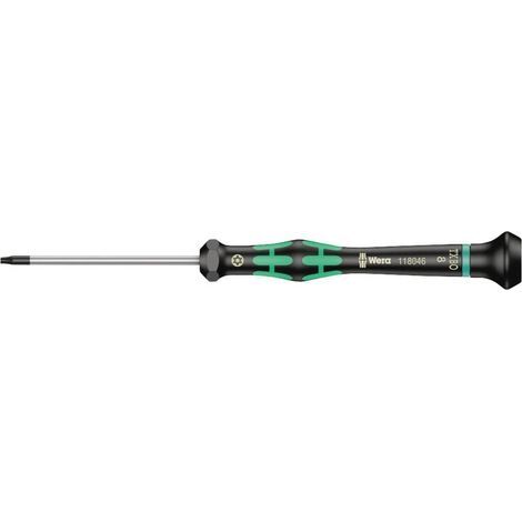 Tournevis électronicien TORX BO, TX 8 x 60 mm, Noir/vert (1/2)